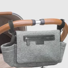 Storksak Stroller Organiser Luxe Grey