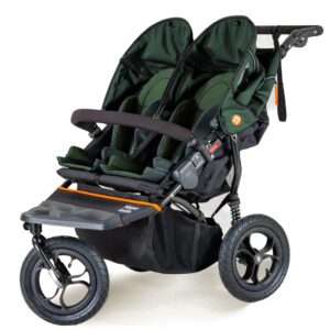 Out N About Nipper V5 Double Stroller Sycamore Green