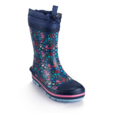Startrite Big Puddle Wellies - Navy Floral