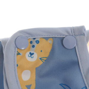 Ziggle Coverall Feeding Bib Tiger and Leopard