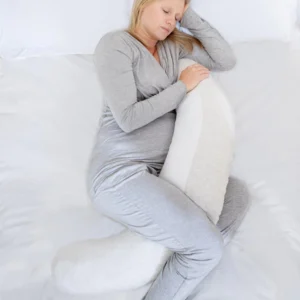 Purflo Breathe Pregnancy Pillow Minimal Grey
