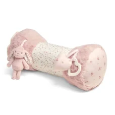 Mamas & Papas Welcome to the World Bunny Tummy Time Roll - Pink