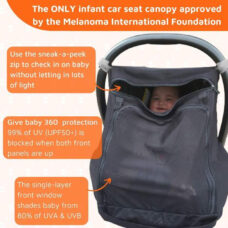 SnoozeShade Deluxe Car Seat Canopy