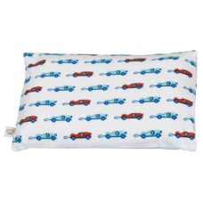 Clevamama Pram Pillow Case Blue Cars