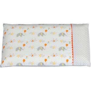 Clevamama Pram Pillow Case Chevron Grey / Yellow