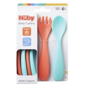 Nuby Brights Baby Cutlery Sets