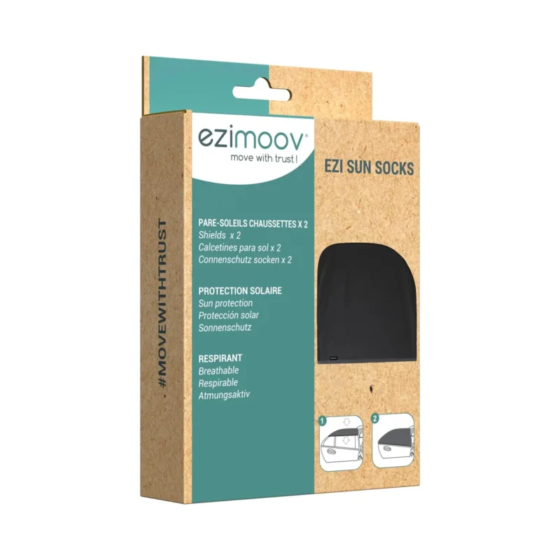 Ezimoov Ezi Sun Socks Car Window Sun Shades 2 Pack