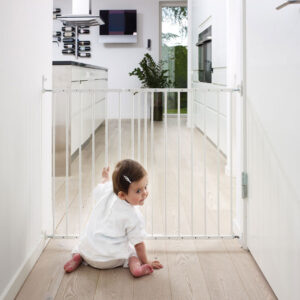 BabyDan LIVA Extendable Safety Gate - White