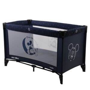 Travel Cot Mickey Mouse - Navy