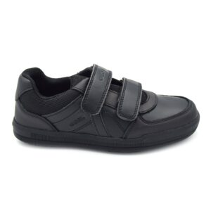 Geox Arzach Boys School Shoes Black J884AC