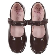 Lelli Kelly Classic School Dolly Shoe - Brown Patent