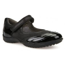 Geox Shadow School Shoes Black