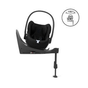 Cybex Cloud T i-Size Infant Car Seat Sepia Black and Base T