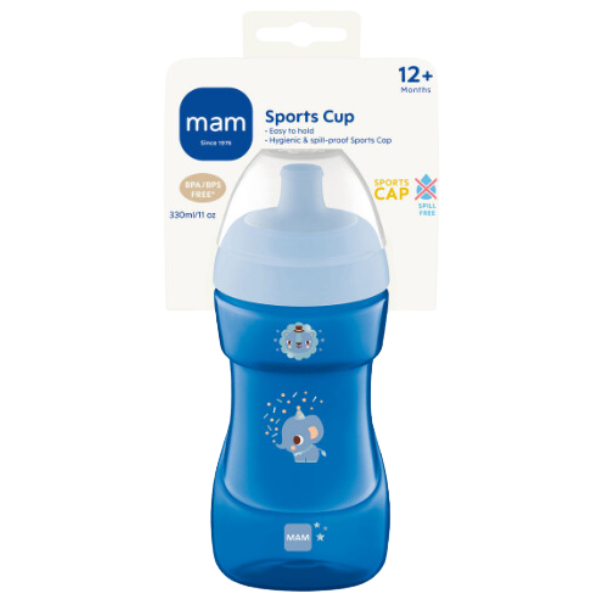 MAM Sports Bottle 12m+ Blue