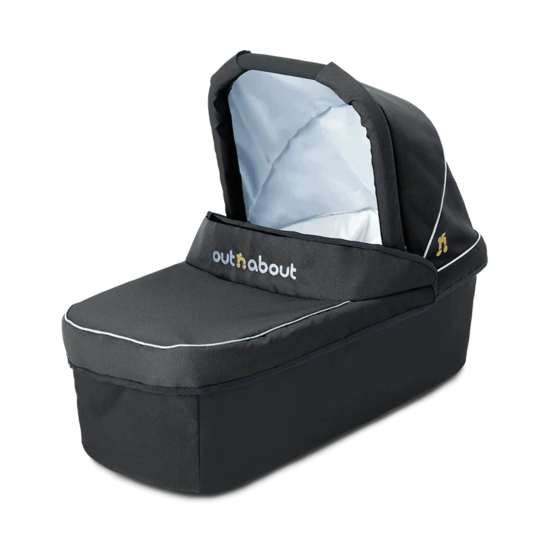 Out n About Nipper V4 Single Carrycot Raven Black