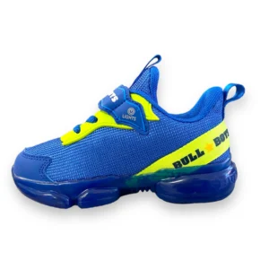 Bull Boys DNAL4506 Pterodattilo Boys Light Up Runners Blue