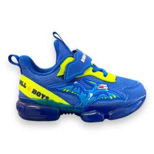 Bull Boys DNAL4506 Pterodattilo Boys Light Up Runners Blue