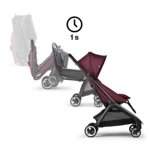 Bugaboo Butterfly Stroller - Dark Cherry With a Free Bumper Bar 3