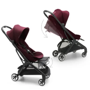 Bugaboo Butterfly Stroller - Dark Cherry With a Free Bumper Bar 2