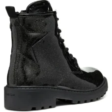 Geox Casey Boot Black Sparkle