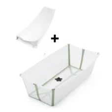 Stokke Flexi Bath XL Green with FREE Newborn Support