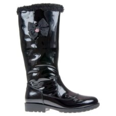 Lelli Kelly Black Patent Boots LK3698