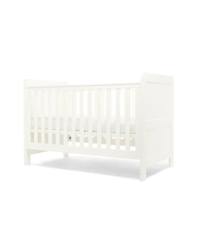 Hampden Nursery Dresser Changer - White is designed and developed in-house at Mamas & Papas, our Hampden furniture has a clean, minimalist design that'll fit into any style of nursery.