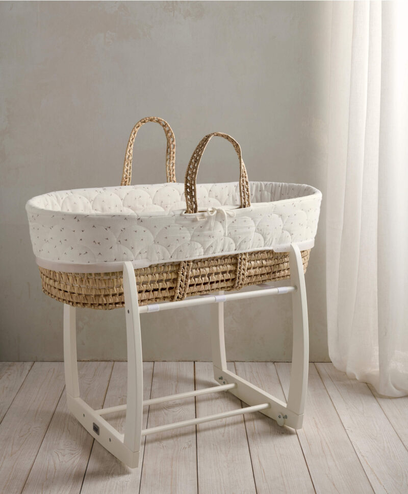 image 1/6 Mamas & Papas Moses Basket - Welcome to the World Seedling