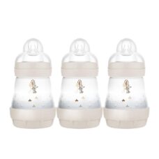 MAM Easy Start Anti-Colic Bottles 160ml 3 Pack Taupe