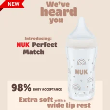 NUK Perfect Match Bottle Set (3 Piece)