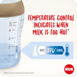 NUK Perfect Match Bottle Set Temperature control