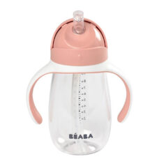 Beaba Straw Cup 300ml Pink