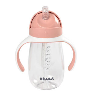 Beaba Straw Cup 300ml Pink