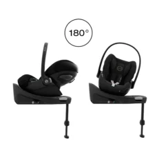 Cybex Cloud G i-Size Infant Car Seat Moon Black and Base G