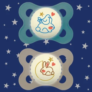 MAM Original Pure Night Soother 2-6 Months+ 2 Pack