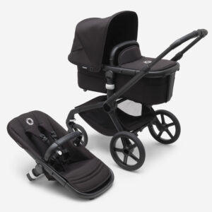 Bugaboo Fox 5 All Terrain Travel System Black/Midnight Black