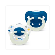 NUK Signature Night Soothers Blue