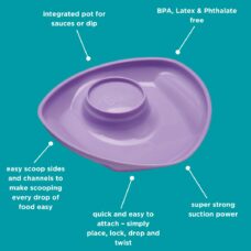 Vital Baby NOURISH Power Suction Plate Fizz