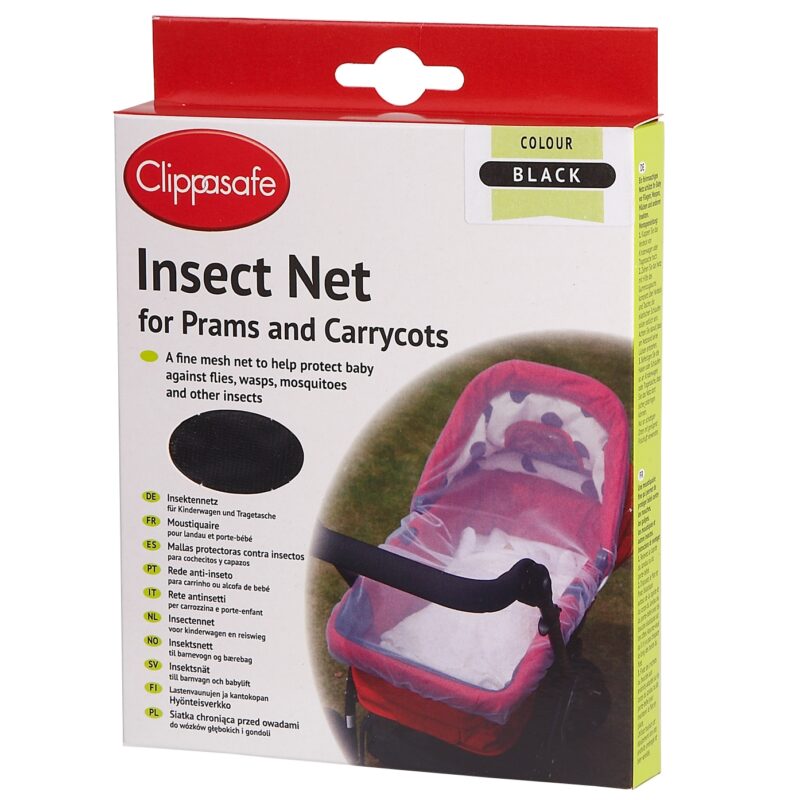 Clippasafe Insect Net for Prams and Carrycots