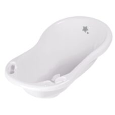 Keeeper Baby Bath with Plug Cosmic White