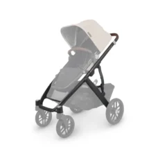 UPPAbaby Vista V2 Chassis - Carbon and Chestnut Leather