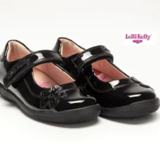 Lelli Kelly Leora Mary Jane School Shoes Black Patent