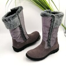 Ricosta Haley Grey Fleece Waterproof Boot