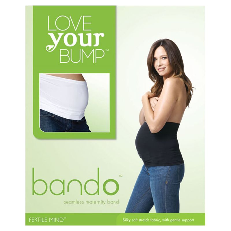 Fertile Minds Bando Belly Band White