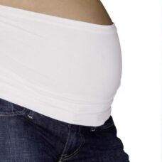 Fertile Minds Bando Belly Band White